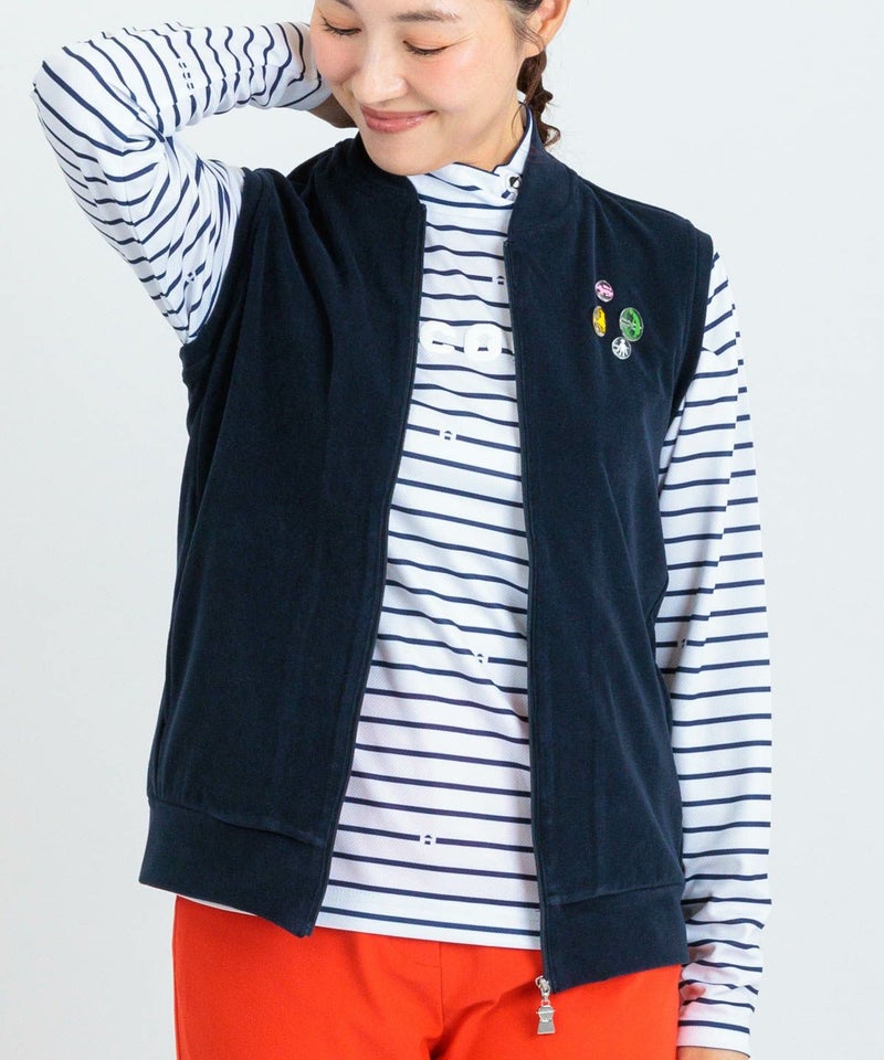 モデル着用画像（ネイビー）