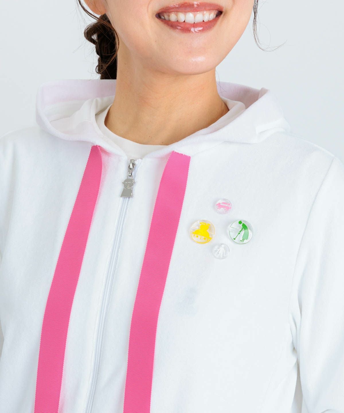 モデル着用画像（ホワイト）