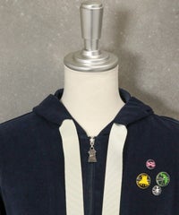 首元部分（ネイビー）