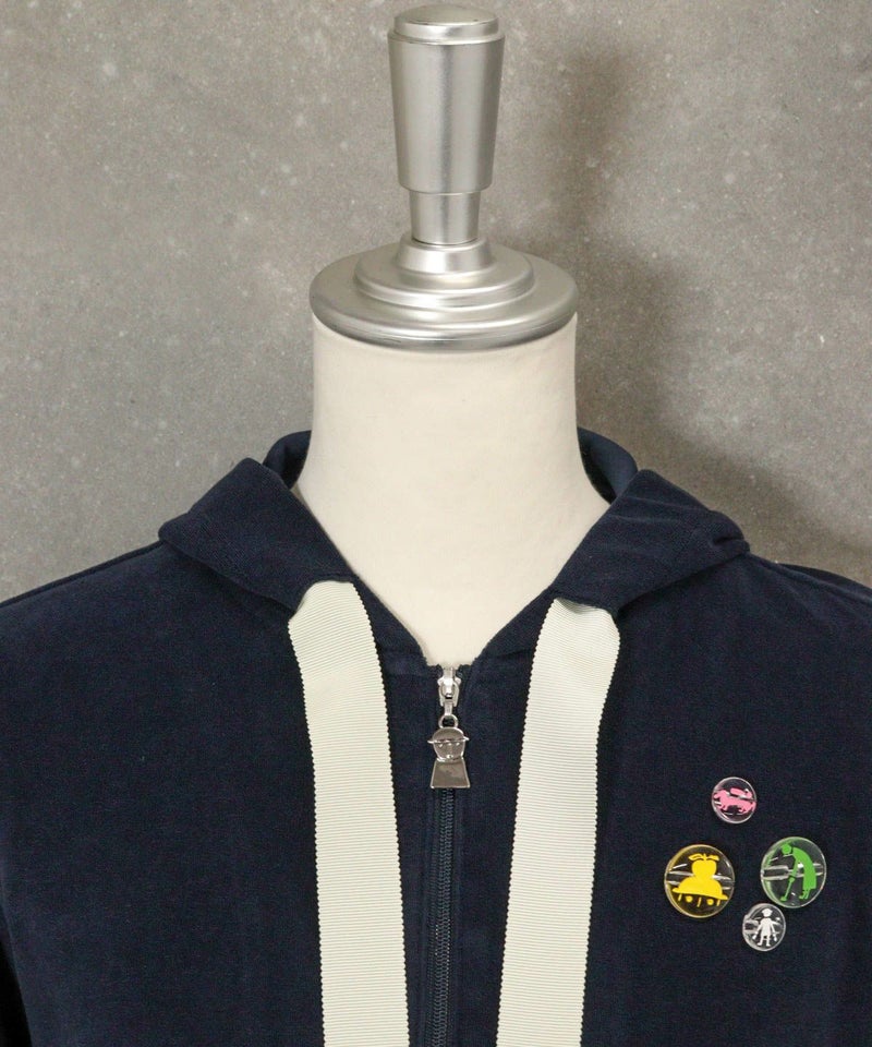 首元部分（ネイビー）