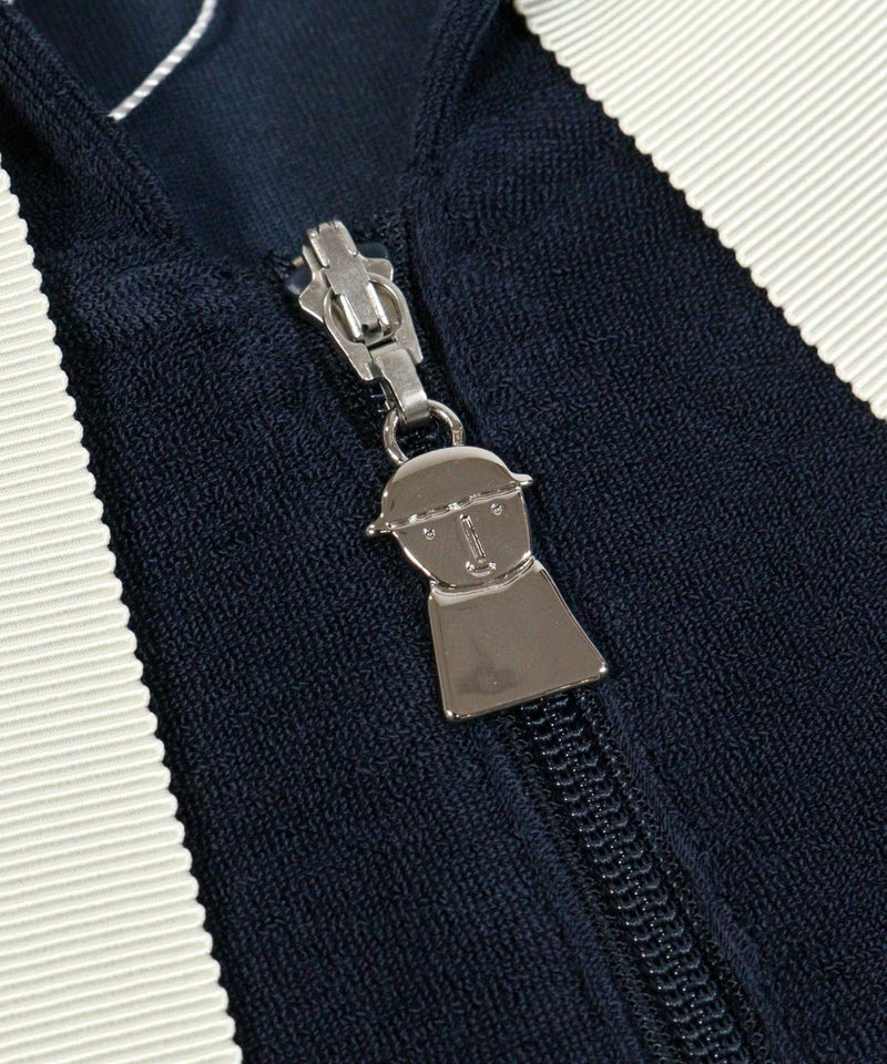 ファスナー部分（ネイビー）