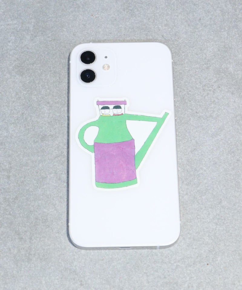 ステッカー(ジョウロ)使用イメージ