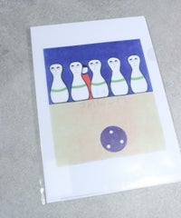 クリアファイル(ボウリング)