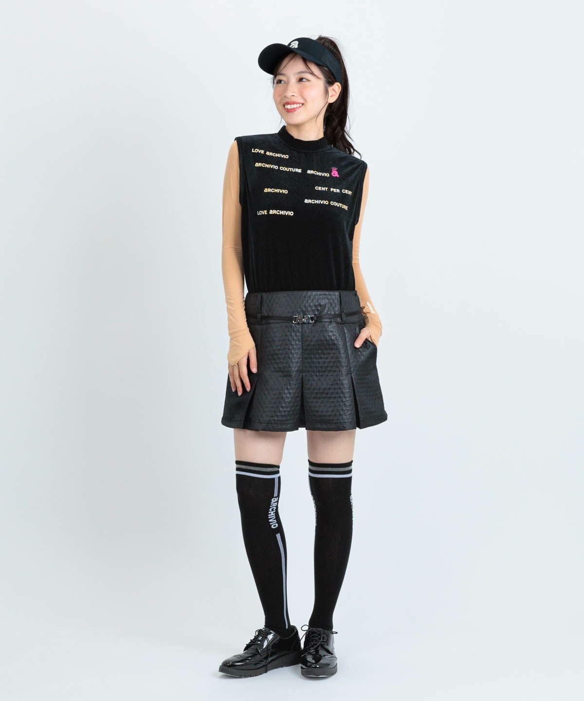 UV冷感メッシュ切替インナー|アルチビオ - ゴルフウェアや婦人服通販