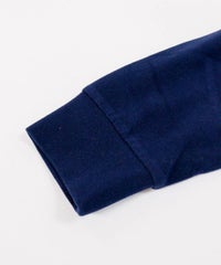 袖口部分（ネイビー）