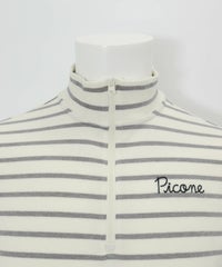 首元部分（ホワイト×グレー）