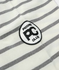 ロゴデザイン部分（ホワイト×グレー）