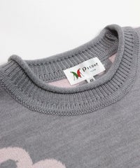 首元アップ(ライトグレー)