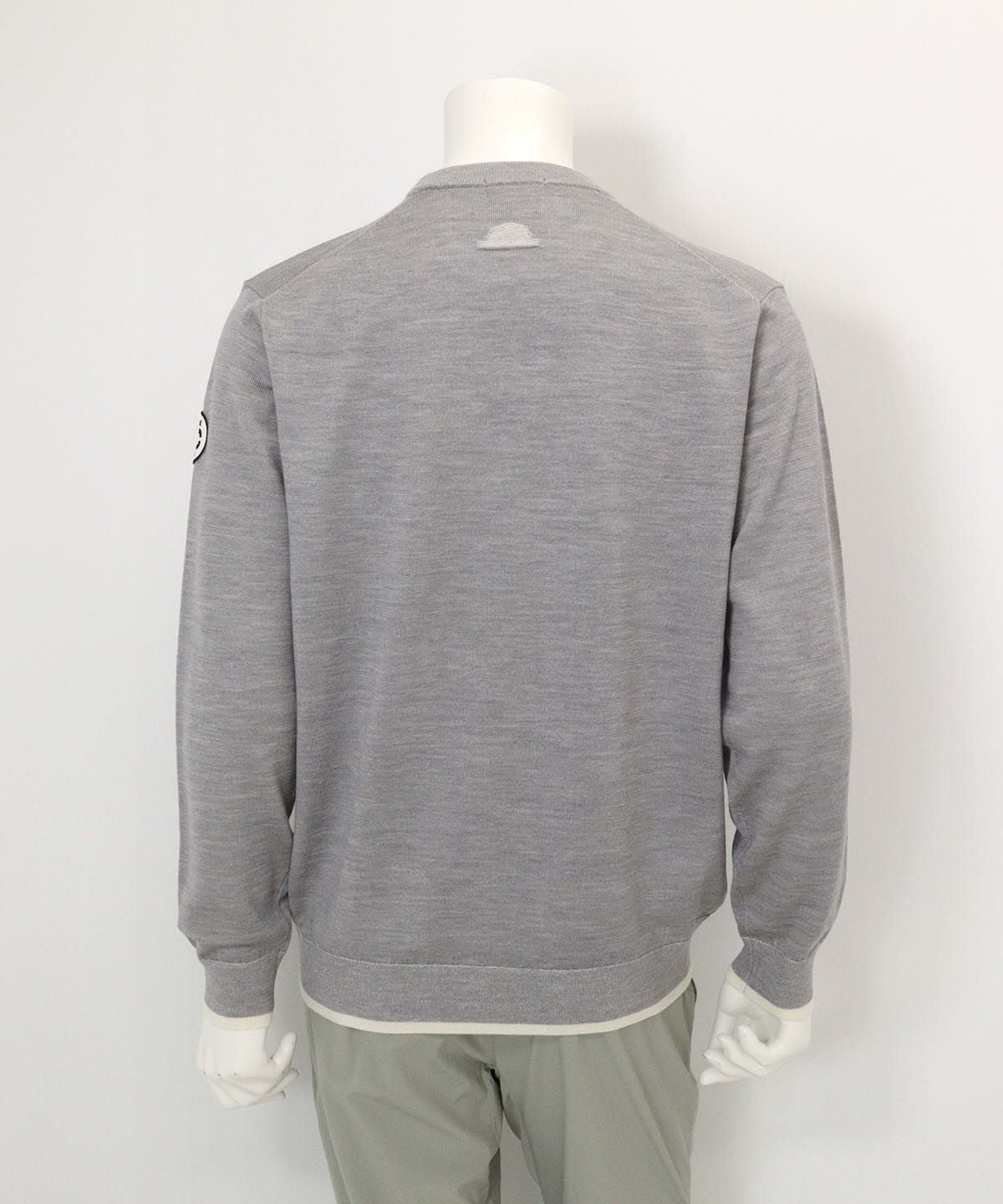 メンズ】ウール混スウェット風ニット|ピッコーネクラブ - ゴルフウェア