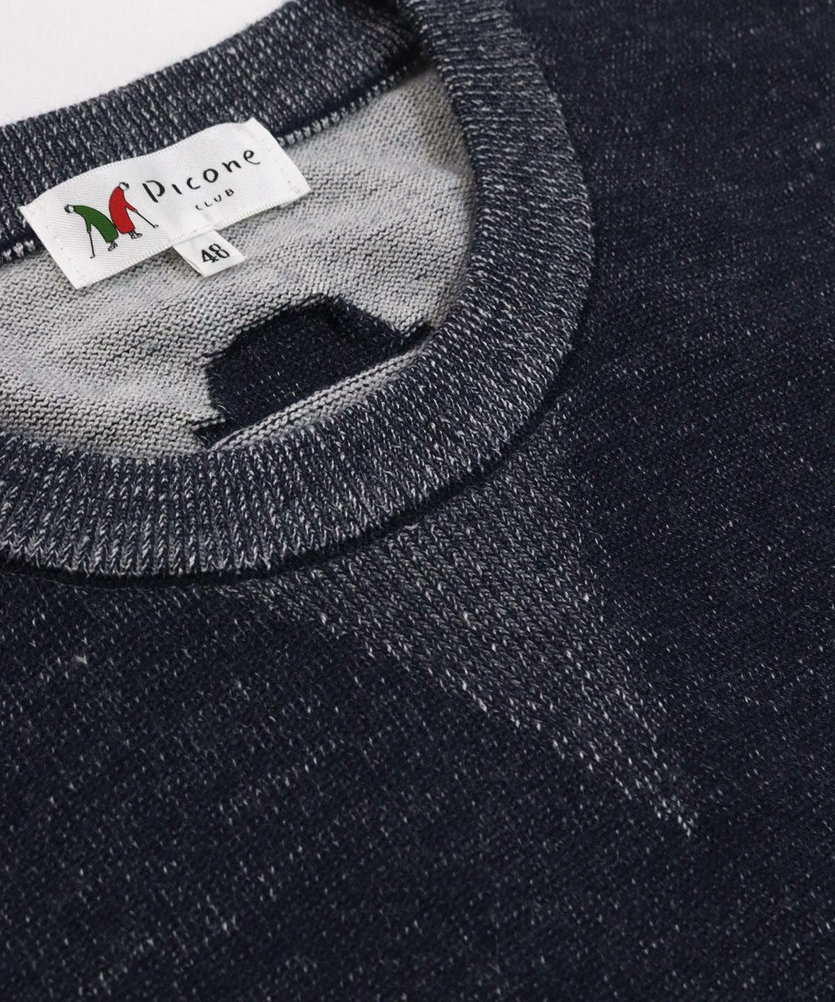 メンズ】ウール混スウェット風ニット|ピッコーネクラブ - ゴルフウェア