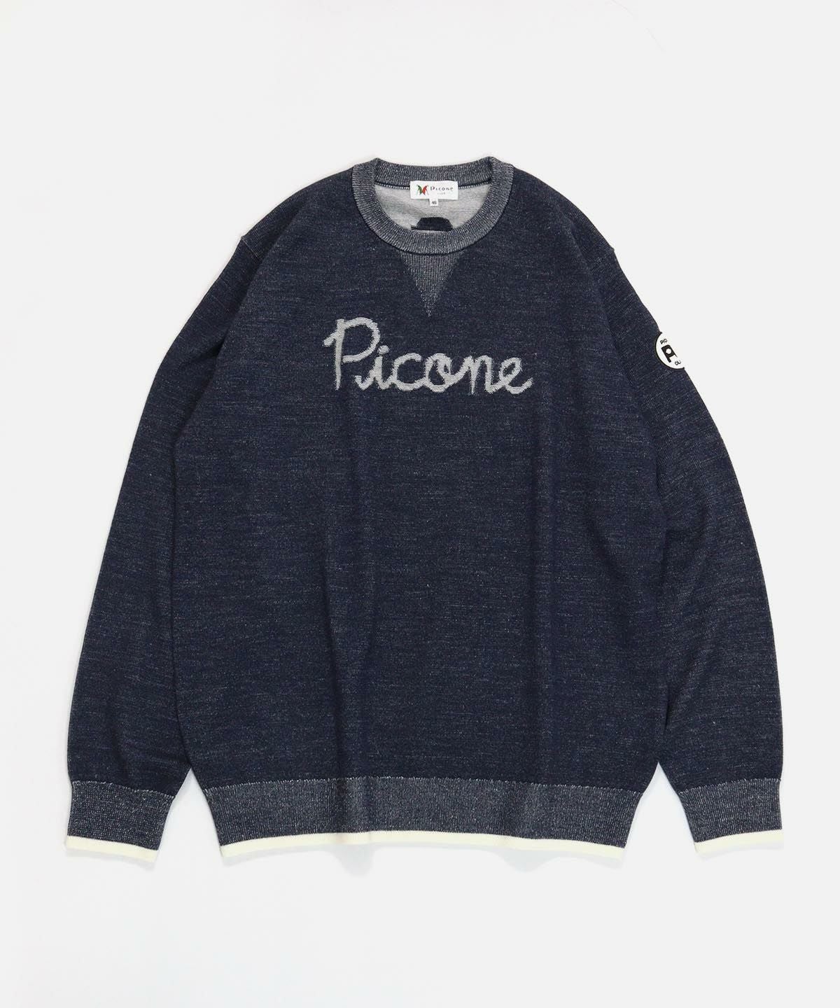 メンズ】ウール混スウェット風ニット|ピッコーネクラブ - ゴルフウェア