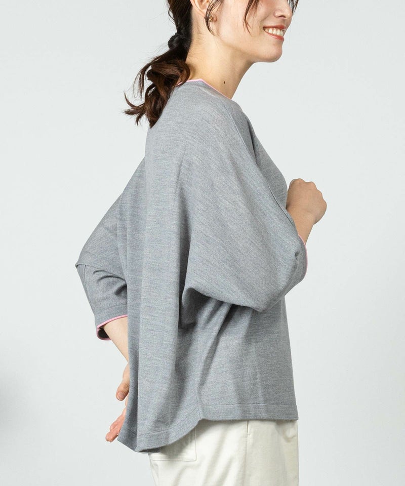 モデル着用画像（ライトグレー）