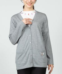 モデル着用画像（ライトグレー）