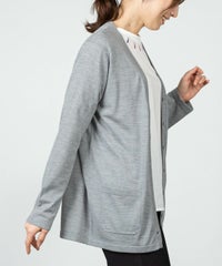 モデル着用画像（ライトグレー）