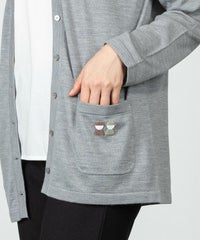 モデル着用画像（ライトグレー）