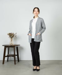 モデル着用画像（ライトグレー）