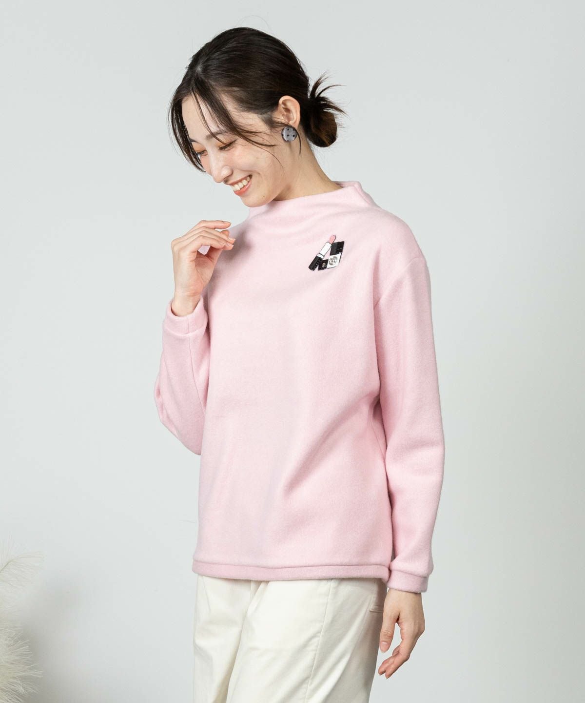 モデル着用画像（ピンク）