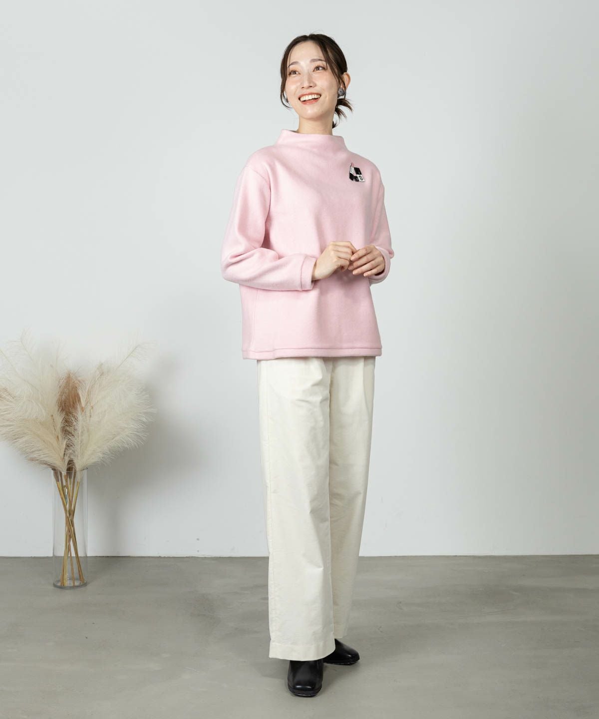 モデル着用画像（ピンク）