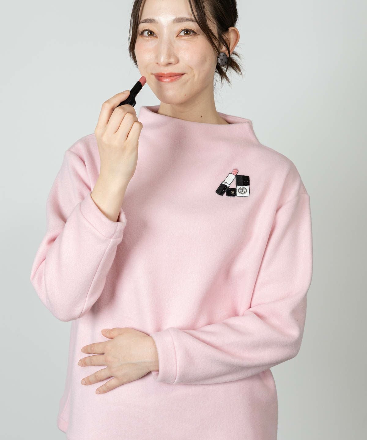 モデル着用画像（ピンク）