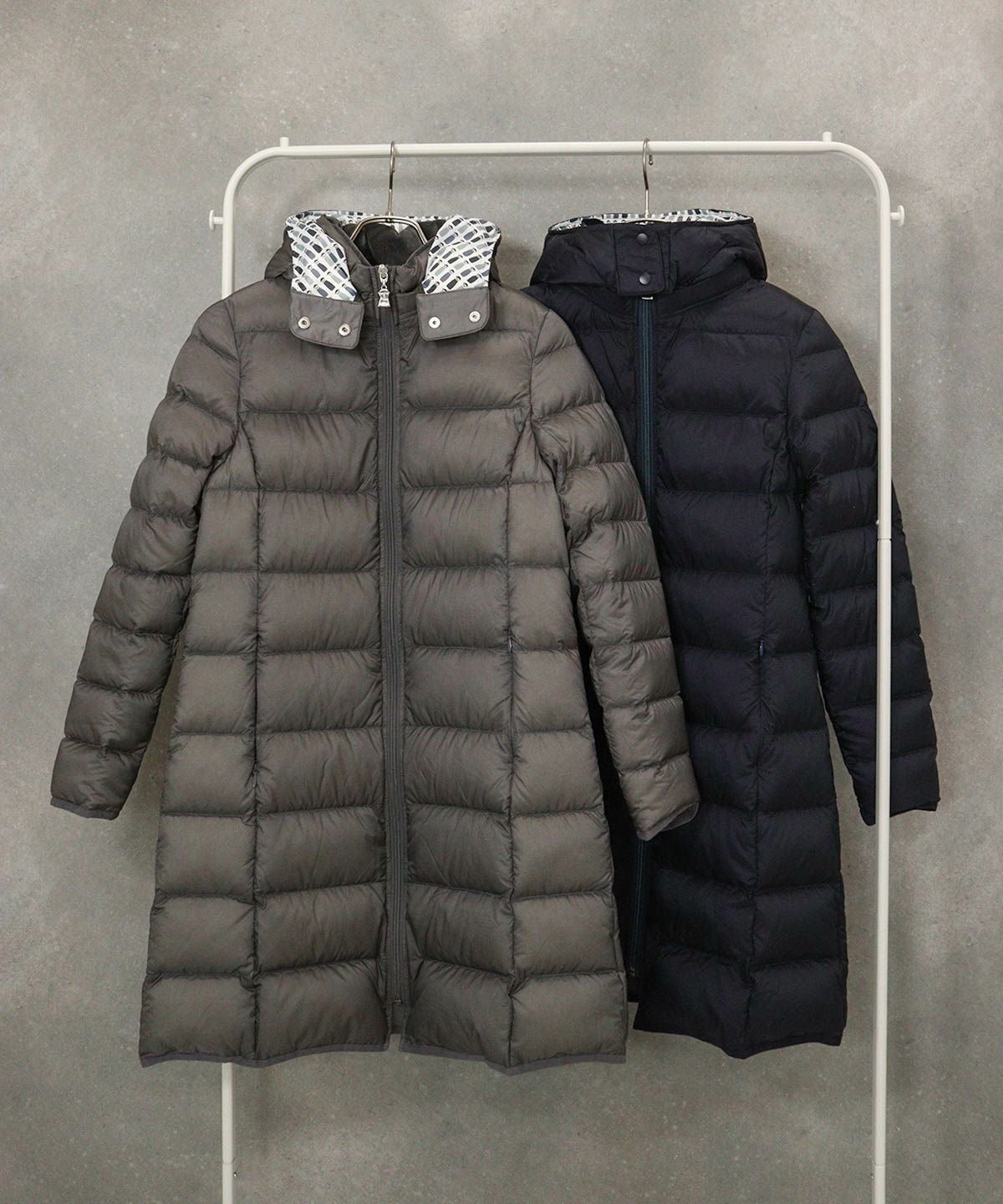 オンラインストア・店舗限定商品】フード付撥水ダウンコート|スタジオ