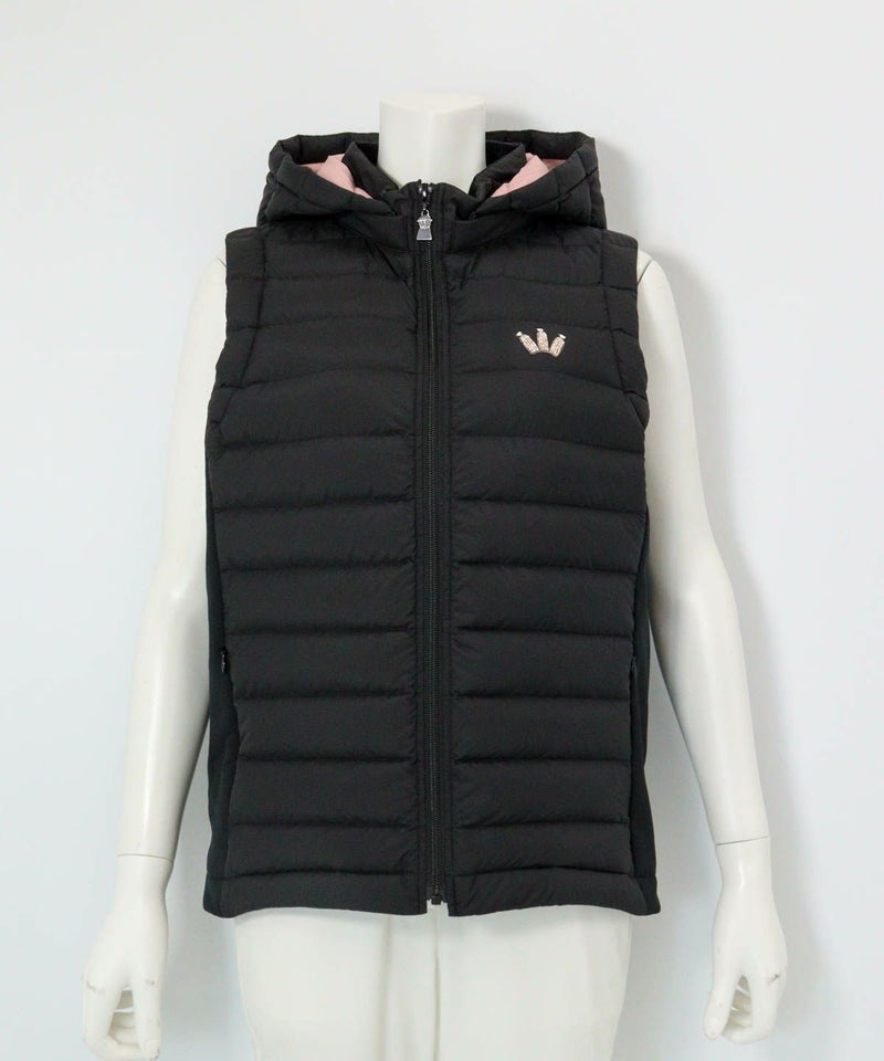 【オンラインストア・店舗限定商品】サイド切替ダウンベスト（ブラック）