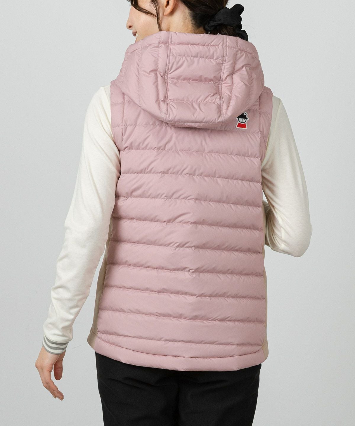 ハッピーさん専用　美品  ピンク ダウンベスト オンラインストア・店舗限定商品】サイド切替ダウンベスト|ピッコーネ