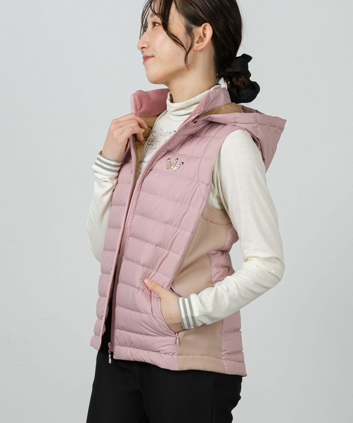 モデル着用画像（ピンク）