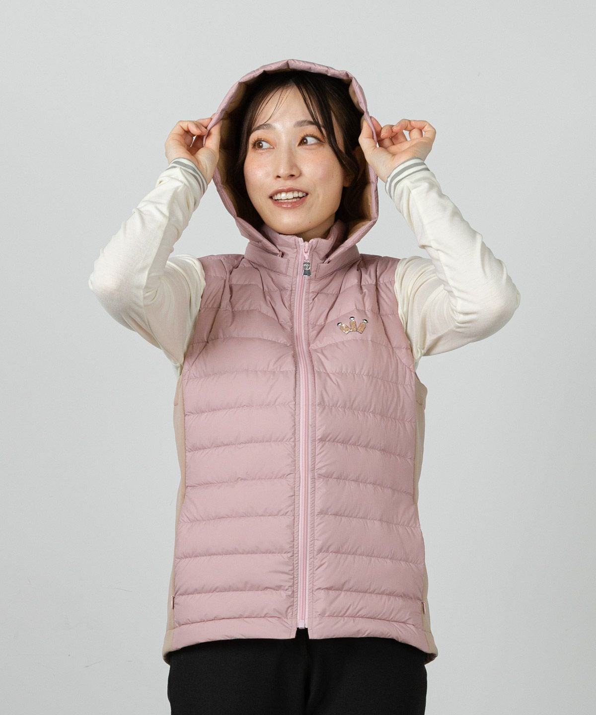 モデル着用画像（ピンク）