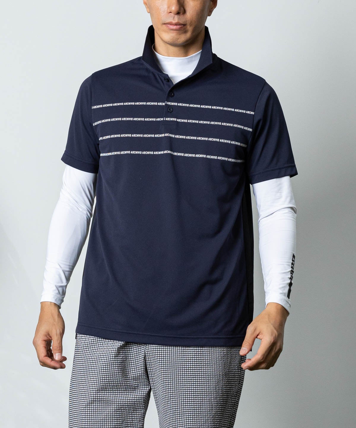 モデル着用画像(ネイビー)