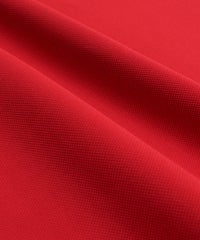 フロント生地感(レッド)