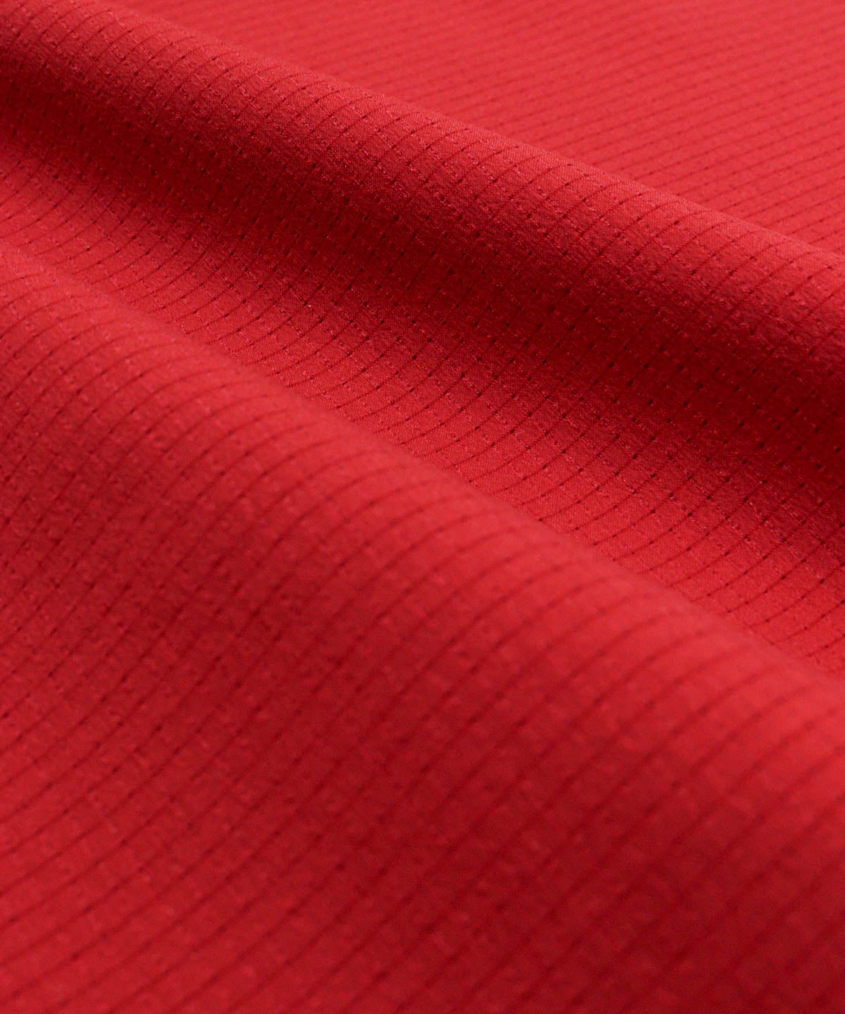 バック生地感(レッド)
