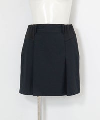 インナー付きUVタックスカート(ブラック)前
