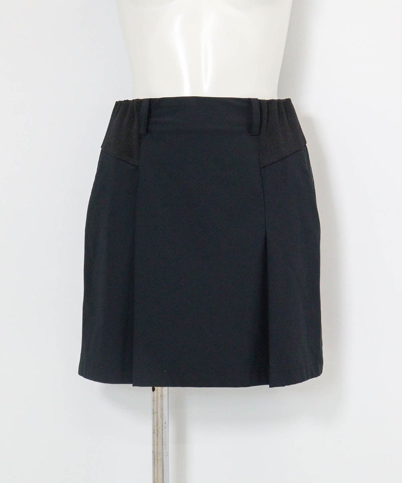 インナー付きUVタックスカート(ブラック)前