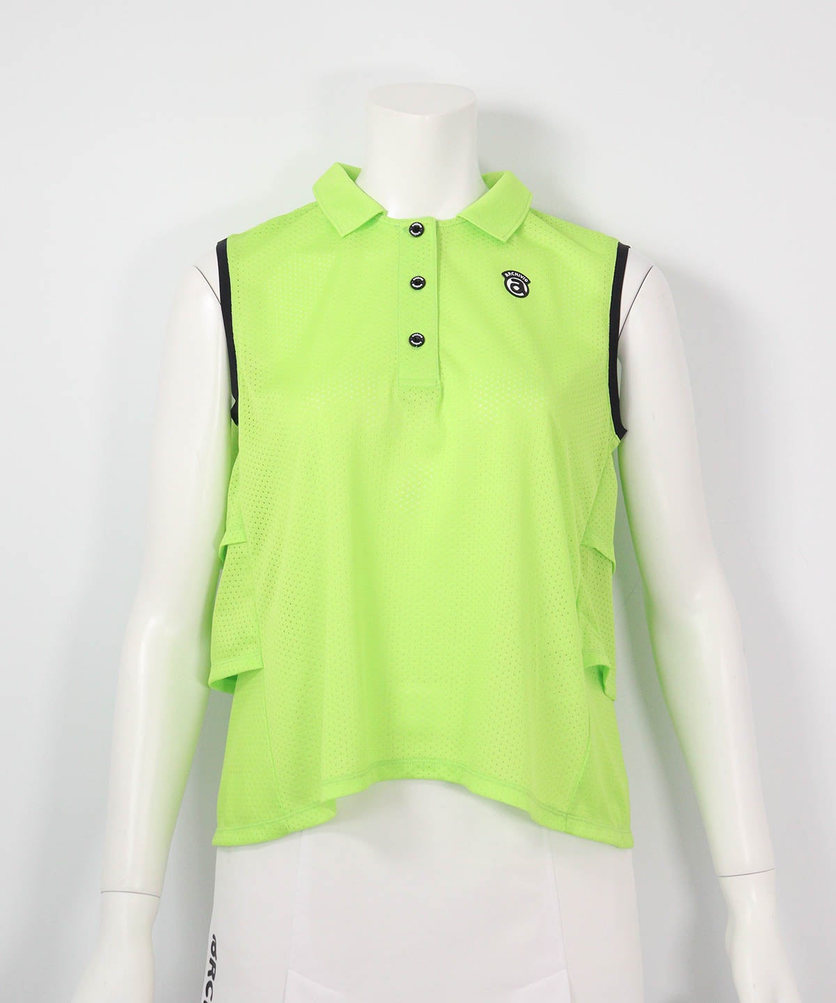 通気撥水バックティアードプルオーバー（ライトグリーン）前