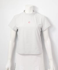 バックフリルUV速乾プルオーバー(ライトグレー)前