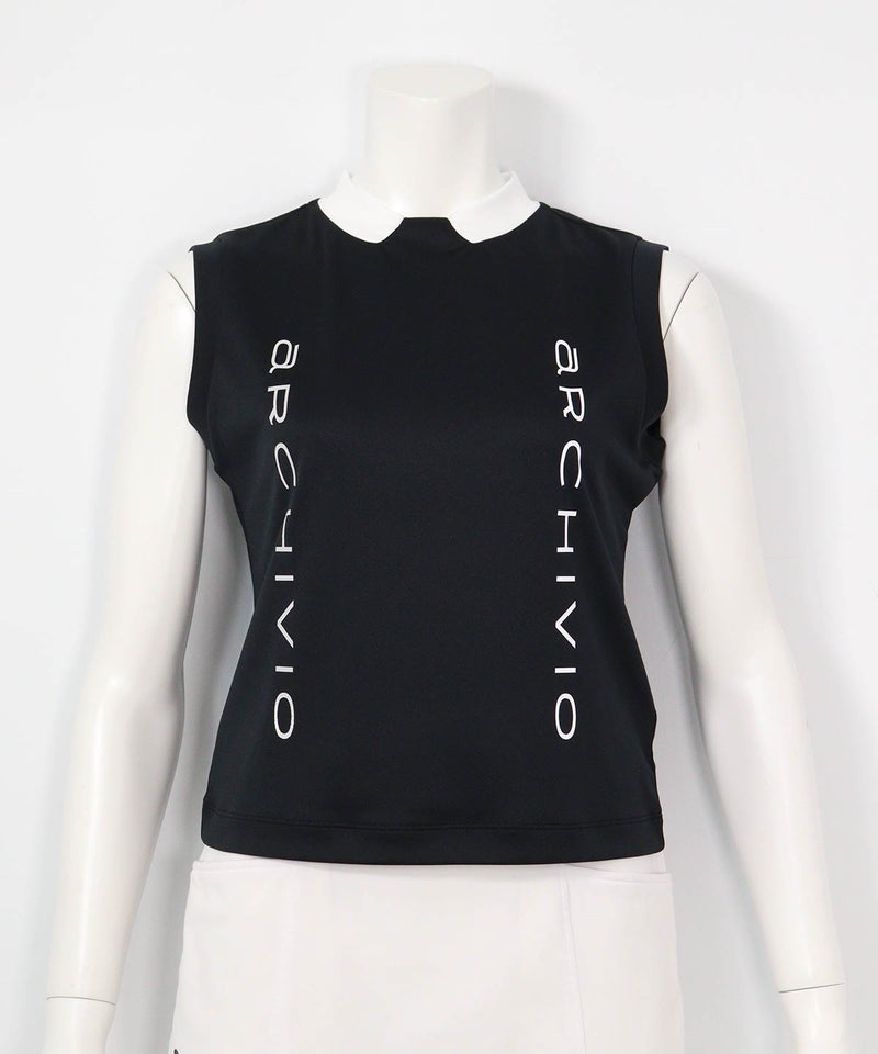 ダブルロゴUVノースリプルオーバー（ブラック）前