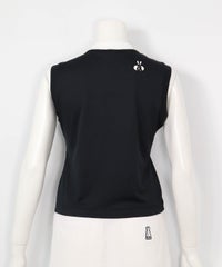 ダブルロゴUVノースリプルオーバー（ブラック）後ろ