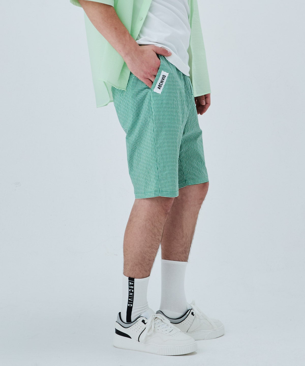 モデル着用画像(グリーン)