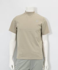 【メンズ】UV冷感バックロゴプルオーバー(ベージュ)前