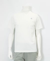 【メンズ】UV冷感バックロゴプルオーバー(ホワイト)前