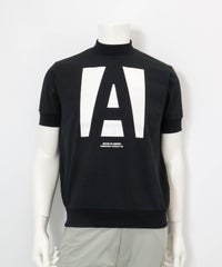 【メンズ】Aロゴ速乾プルオーバー(ブラック)前