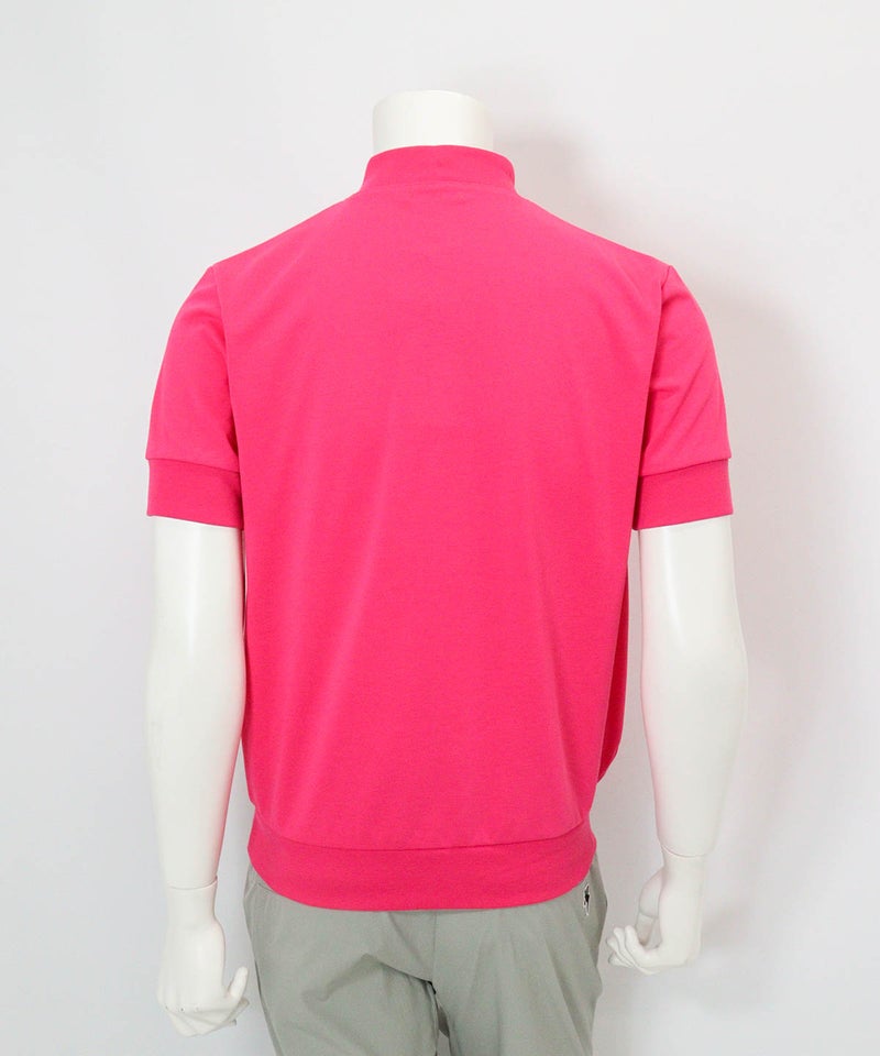 【メンズ】Aロゴ速乾プルオーバー(ピンク)後ろ