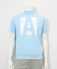 【メンズ】Aロゴ速乾プルオーバー(ライトブルー)前