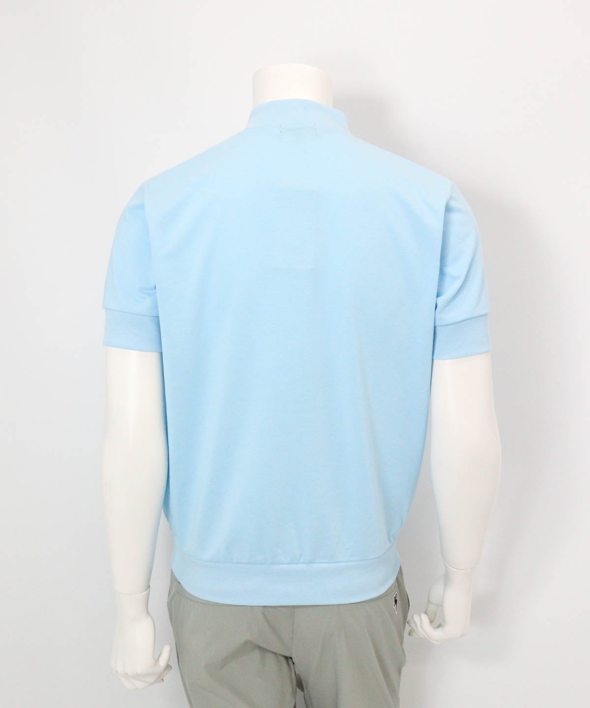 【メンズ】Aロゴ速乾プルオーバー(ライトブルー)後ろ