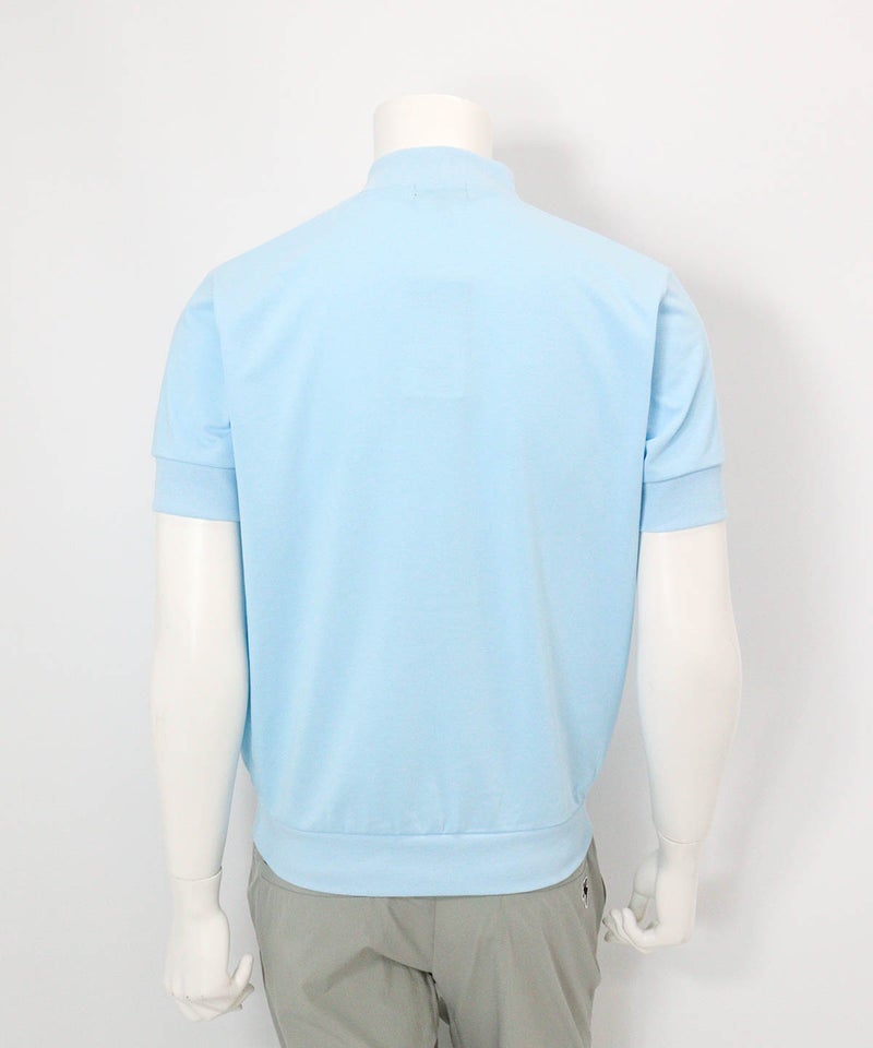 【メンズ】Aロゴ速乾プルオーバー(ライトブルー)後ろ