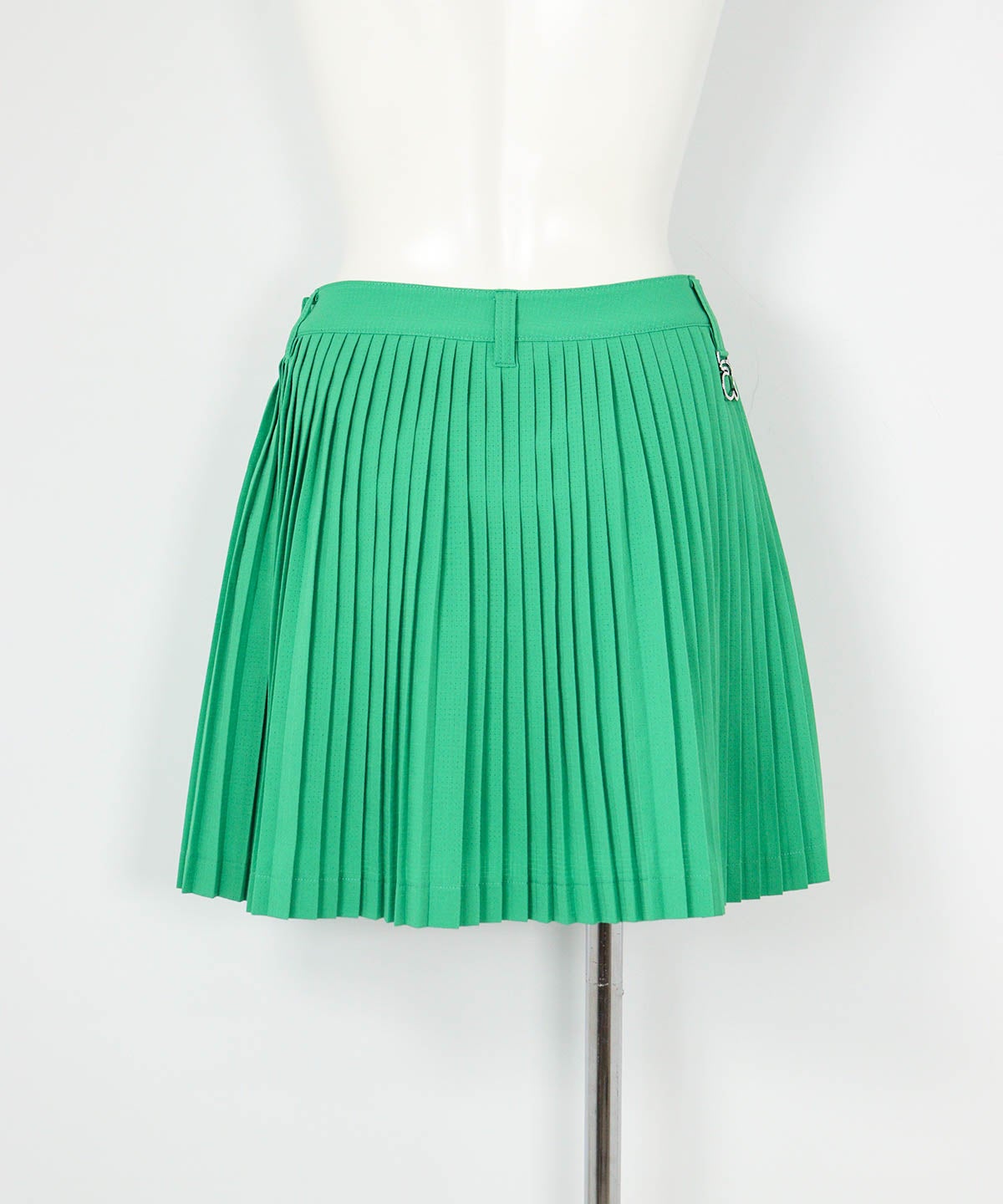 パックプリーツ通気速乾スカート(グリーン)後ろ