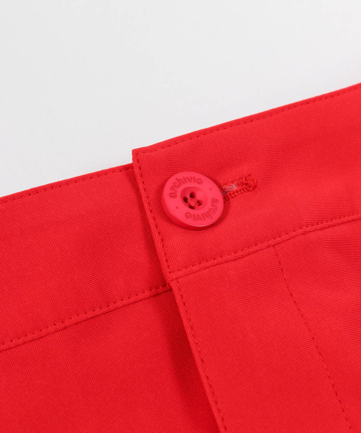 ウエストボタン(レッド)