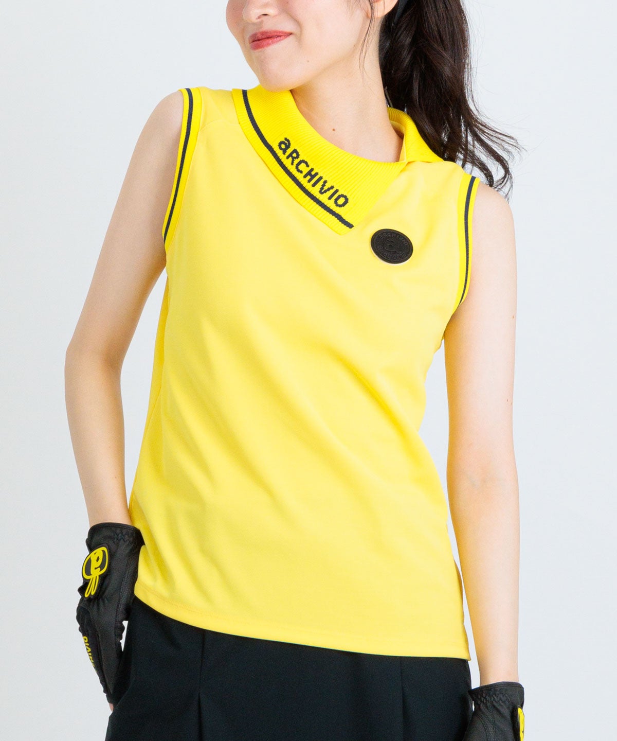 モデル着用画像(イエロー)