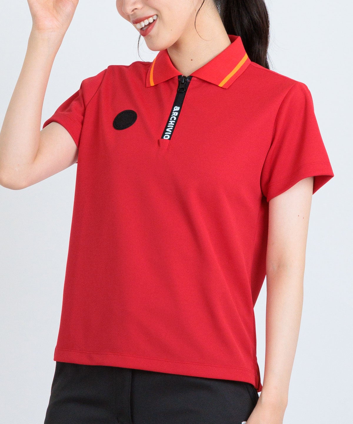 モデル着用画像(レッド)