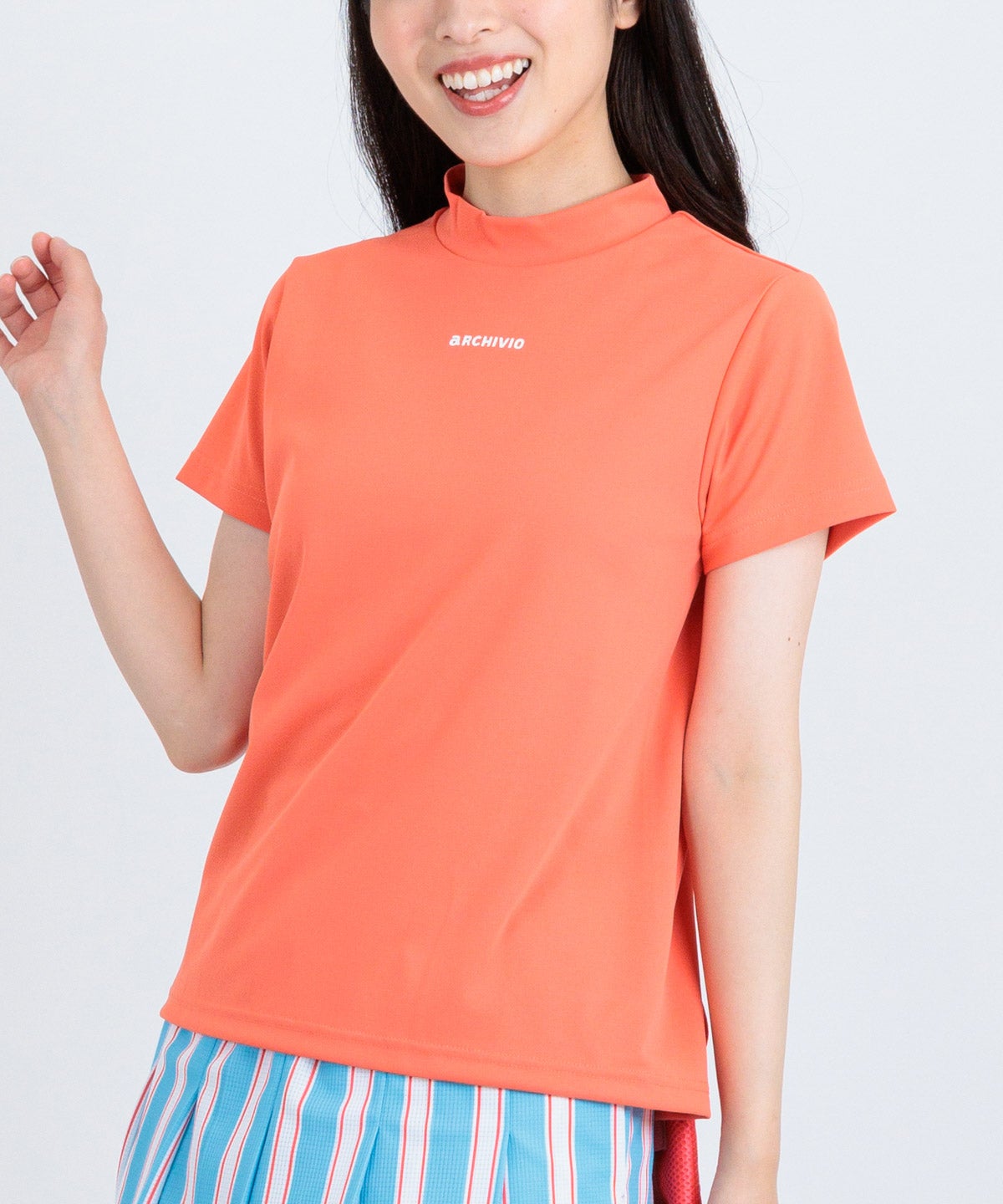 モデル着用画像(オレンジ)